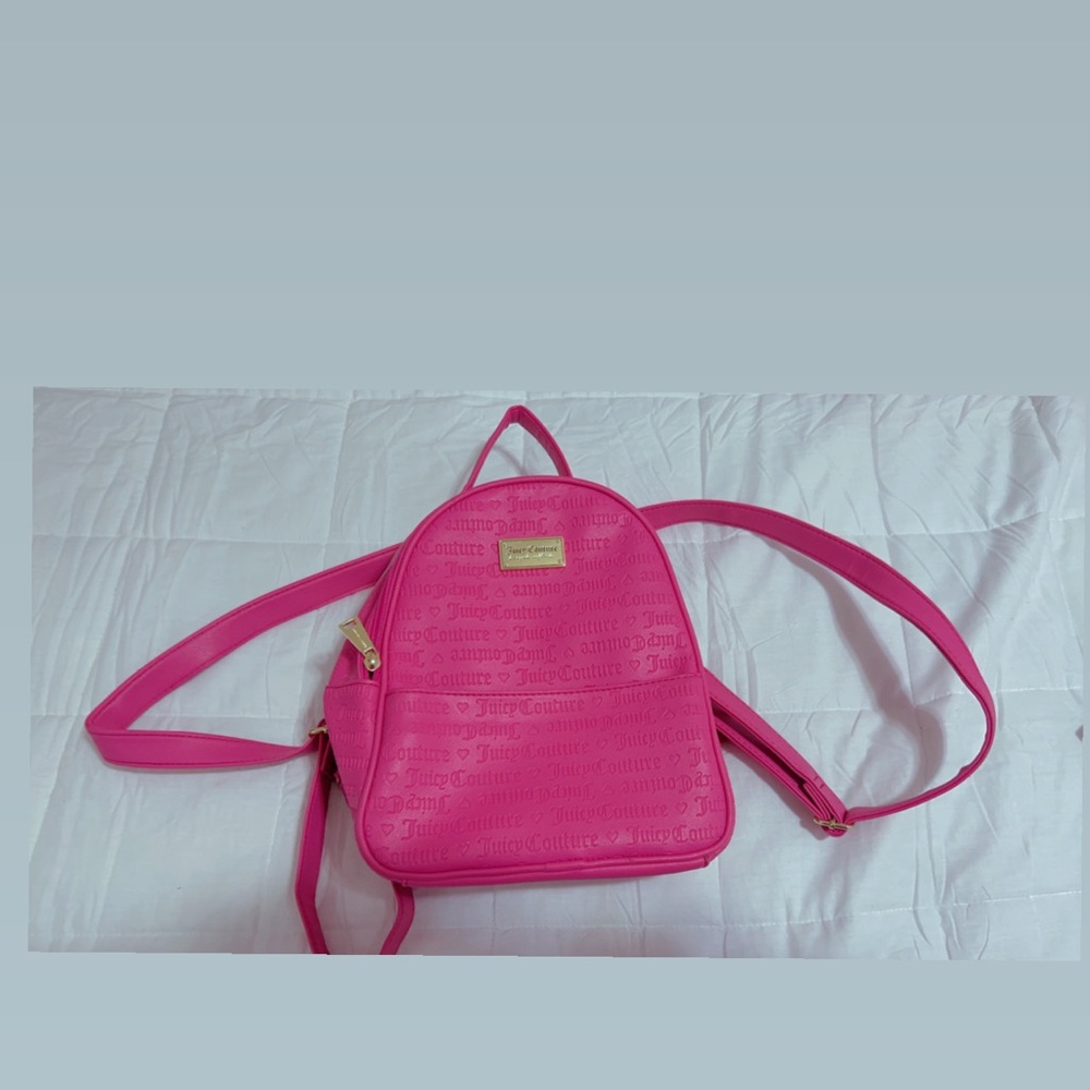 Juicy Couture pink backpack